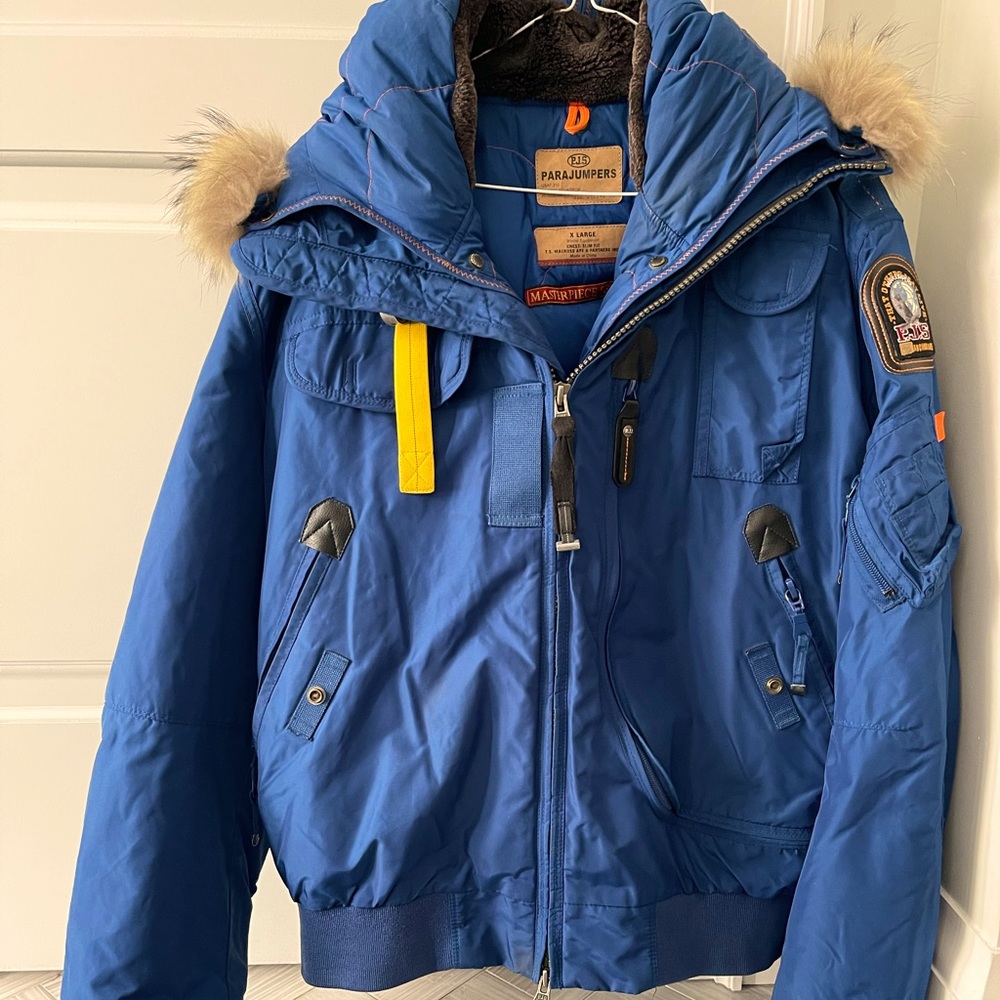 Parajumper Masterpiece Series Gobi Bomber in size Mens XL (Blue)